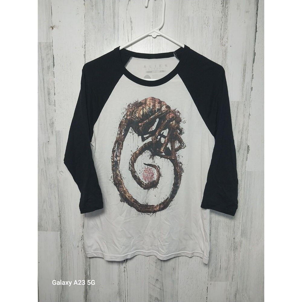 Alien Covenant Facehugger T-Shirt White Size Medium Tee